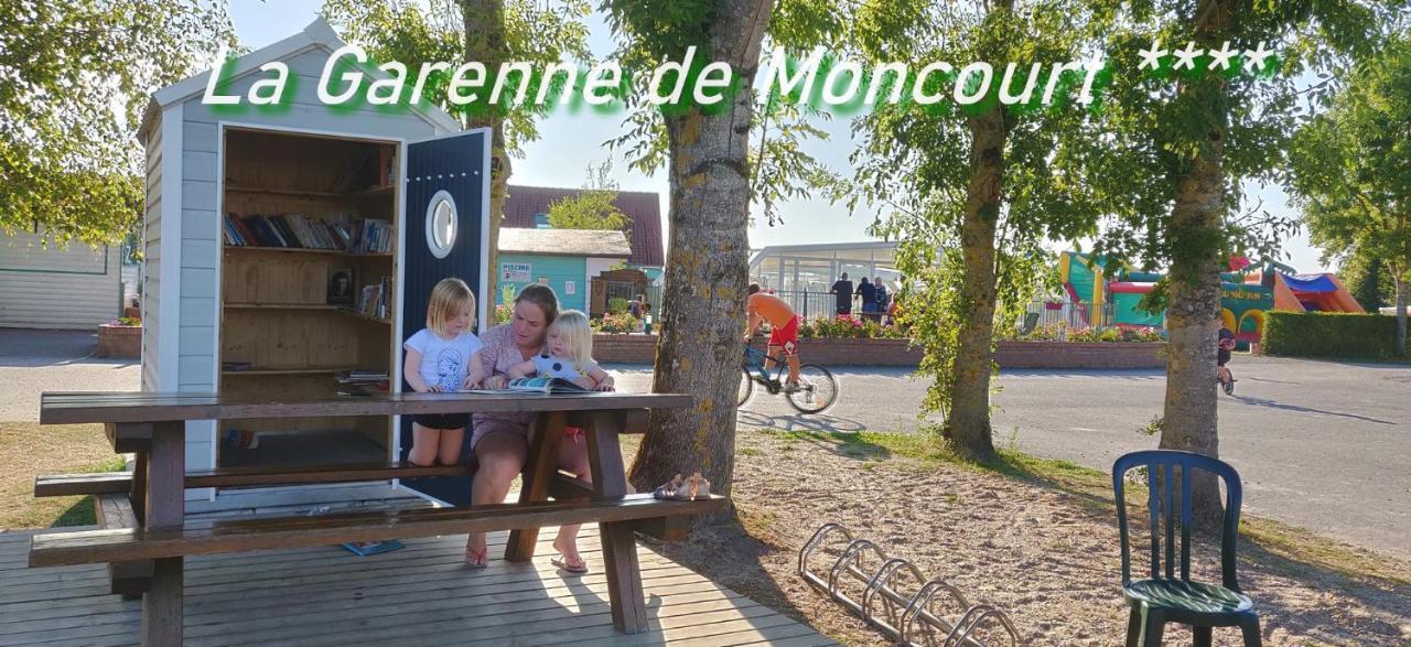 רו Camping La Garenne De Moncourt מראה חיצוני תמונה